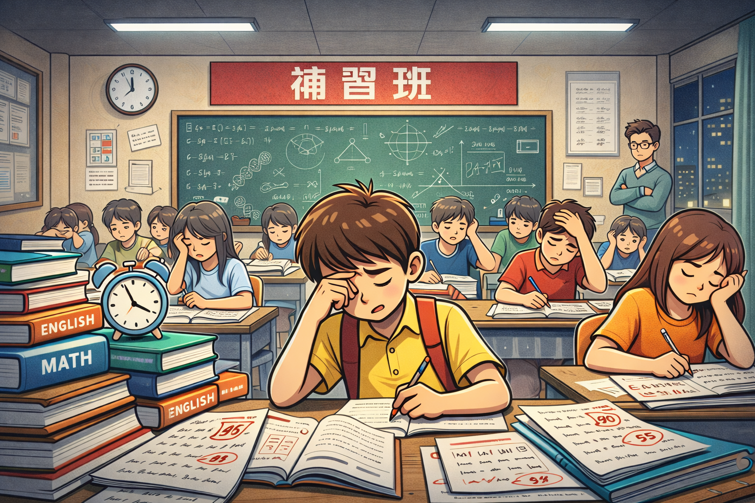 補習班或考試文化